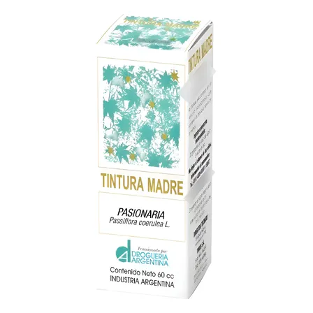 Tintura Madre Pasionaria  X 60 Cc Drogueria Argentina