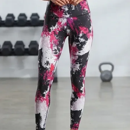 Pack X 3 Calzas Lycra Chupin Mujer Genericas Estampas Surtidas Estampado M