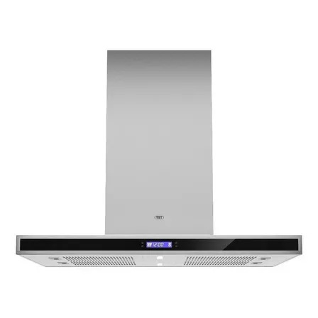 Extractor purificador de cocina TST Colhue acero inox de pared 750mm x 60mm x 510mm plateado