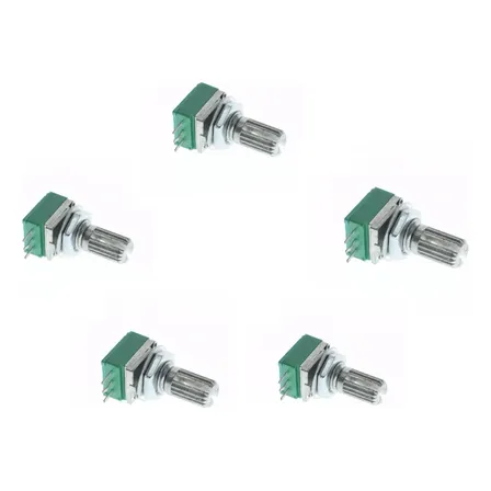 Potenciometro Pcb Mini Mono 100k Lineal 15mm X5
