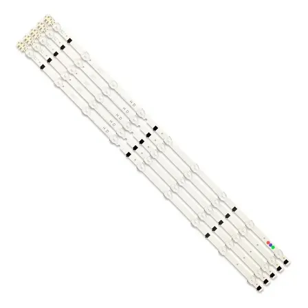 Kit X 5 Tiras Led Para Samsung Un32f4000 Un32f5000 Un32f5500