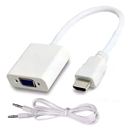 Adaptador HDMI a VGA + Audio Netmak NM-C81A 1080p USB PS4