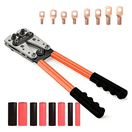Pinza Crimpeadora Terminales Batería Hx-50b