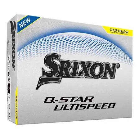 Pelotas Golf Srixon Q Star Tour Ultispeed Promo 3x2 Docenas Amarillo