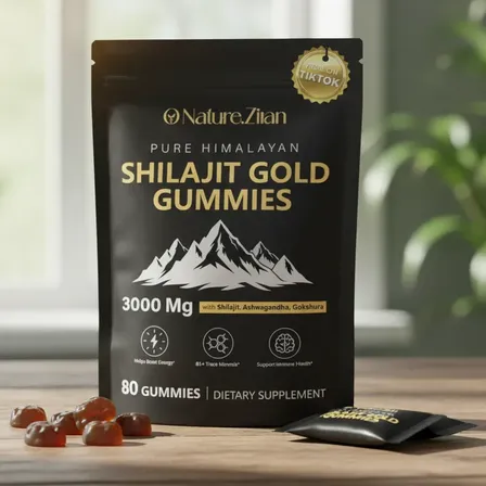 Gomitas Shilajit 3000mg Con Ashwagandha 80 Unid