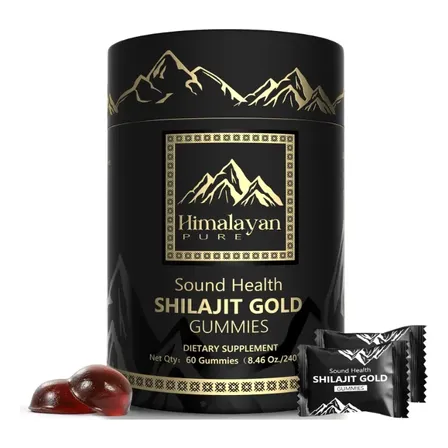 Himalayan Pure Shilajit Gold Gummies X60 Unidades Tamarindo