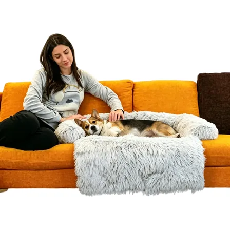 Cucha Sofá Para Perro Lavable Nido 70 Cm Gris L-70cm