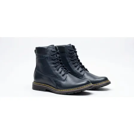 Borcegos Hombre Zurich Art 5809 Negro Cuero Vacuno 41 Ar