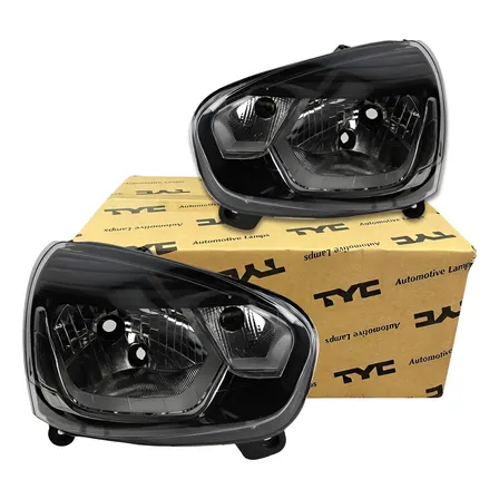 Juego Par Optica Faro Clio Mio 2012 2013 2014 2015 2016 Ambos Lados