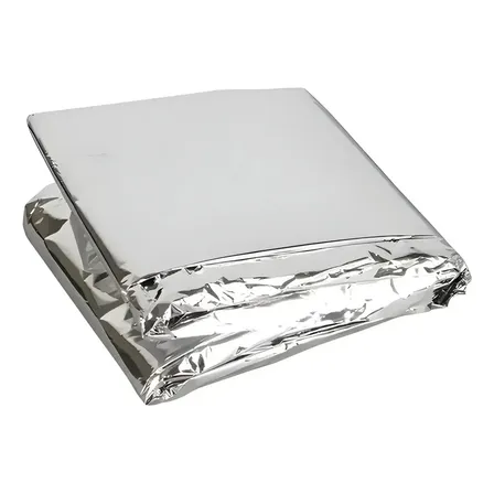 Manta Termica X5 Emergencia Supervivencia 140x210 Camping Gris