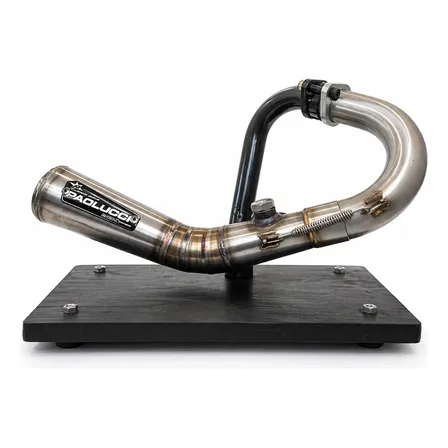 Escape Cuerno Cbx +400 Picadas Inoxidable Paolucci -fabrica-