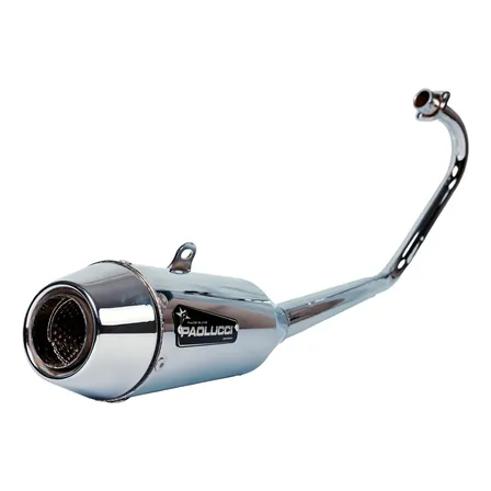 Escape Stage 3 Honda Cg Titan 150 Cromado Paolucci Fabrica