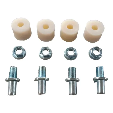 Kit Tornillos Corona + Bujes Teflon Titan Cg 150 Rx 150 Blanco