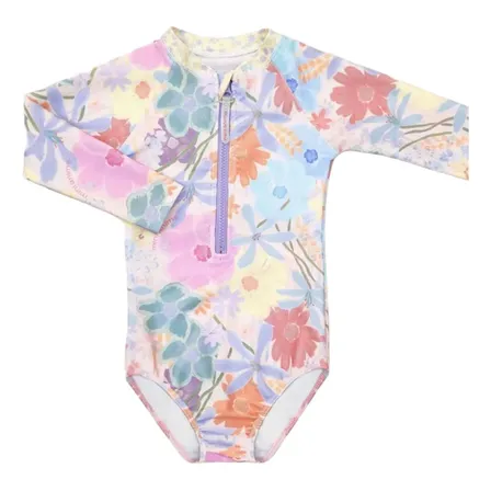 Body Surf Mini Anima Traje De Baño Entera Uv Bebé Kids Spring Aqua 4 Años