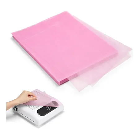 Filtro Algodón Descartable Para Extractor De Uñas Cherimoya Rosa