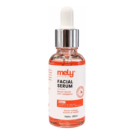 Serum Facial Mely Colágeno Con Ácido Hialurónico Antiage 30 Todo Tipo De Piel Día/noche