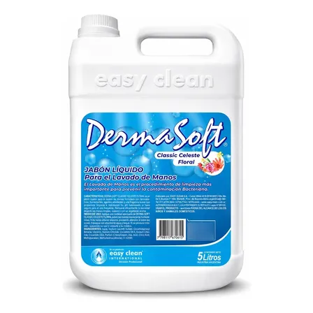 Jabon Líquido Para Manos 5l Dermasoft Floral Calidad Alta