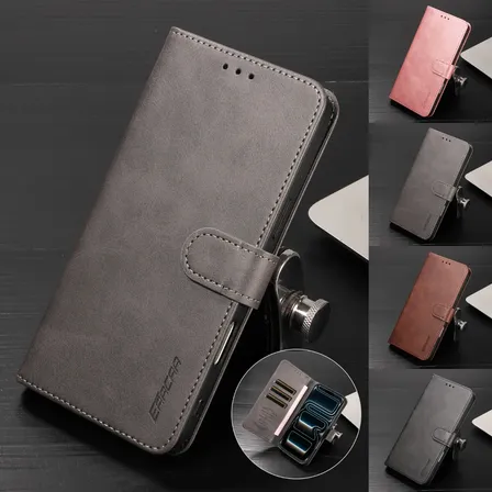 Flip Wallet Phone Cover For Redmi 13c 5g Gris #146 Case For Redmi 13c 5g