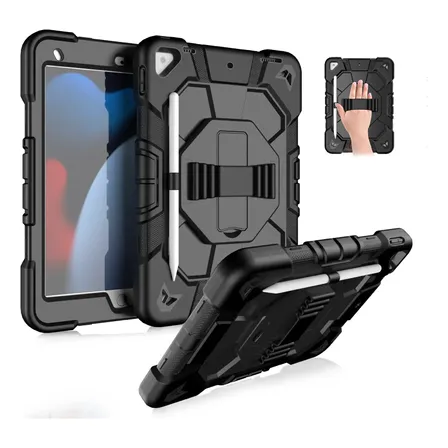 Funda Kids Antigolpes Para iPad  10.2 10.5 A1701 A1709 A1852 Negro Kids