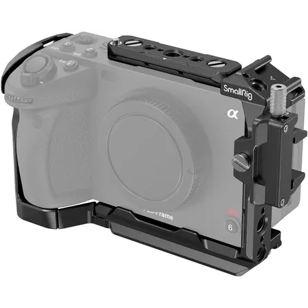 SmallRig Cage para Sony FX30 y FX3 con Abrazadera HDMI y Riel NATO