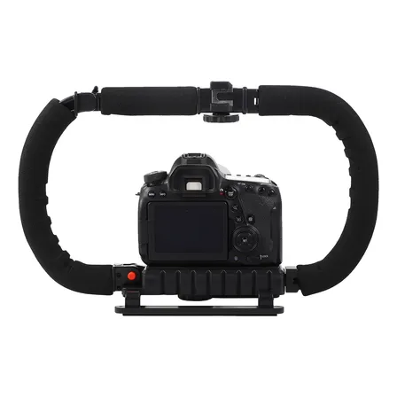 Estabilizador Plegable Para Cámara Y Celular, 3 Zapatas Negro