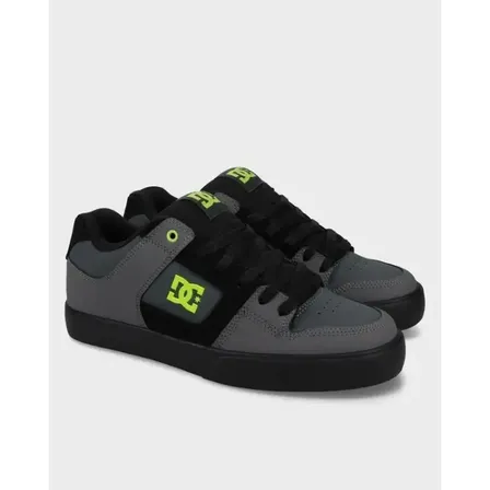 Zapatilla Hombre Dc Shoes Pure (028) Negro Liso 11.5 Us