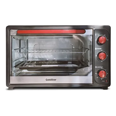 Horno Electrico 60 Lts Goldstar - Grill Y Temporizador 2000w Negro