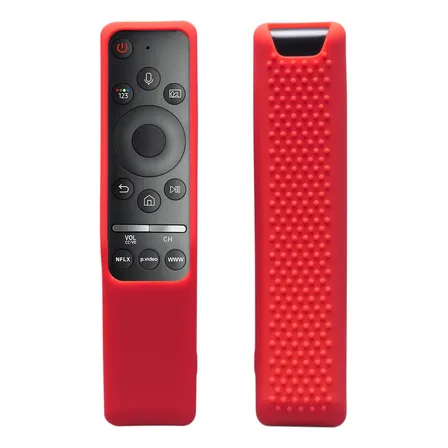 Funda Protectora Para Control Remoto Samsung Rojo