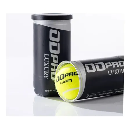 Tubo X2 Pelotas Padel Odpro Luxury Premium Presurizadas Amarillo