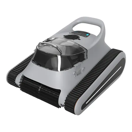 Robot Barrefondo Para Pileta A Batería Pearl By Motorarg Gris