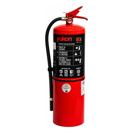 Matafuego Yukon Abc 10 Kg Iram C/ Chapa Baliza Soporte