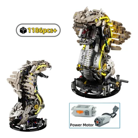 Bloques Armables Cobra Mecánica 1186 Piezas 1187