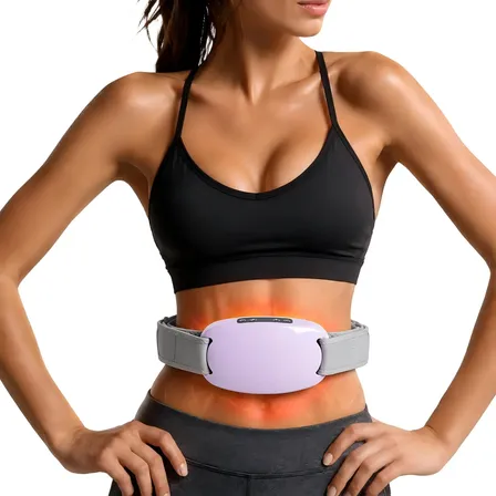 Cinturón Térmico Abdominal, Alivio Menstrual Y Masaje Lavanda