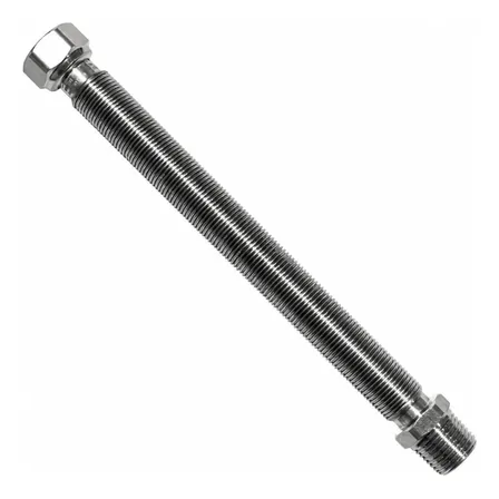 Flexible Extensible Para Gas Aprobado 1/2  Asua 20 A 40 Cm