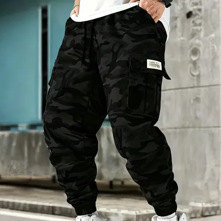 Pantalones De Trabajo Casuales Cómodos De Camuflaje Para Ext