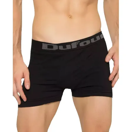 Pack X 6 Boxers Dufour Lisos Algodón Art. 12050 Sin Costura Surtido Xxxl