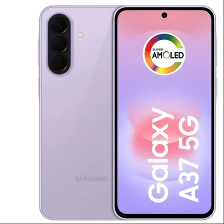 Teléfono celular Samsung Galaxy A37 5G 128gb, 6gb Ram, cámara violeta de 50mp