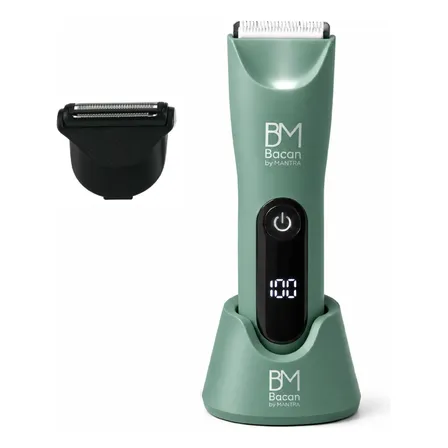 Razor Body Pro  Afeitadora Zonas Intimas  Bacan By Mantra Verde Claro