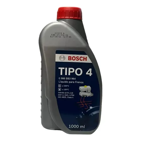 Aditivos Liquido De Frenos Dot Tipo 4 1l
