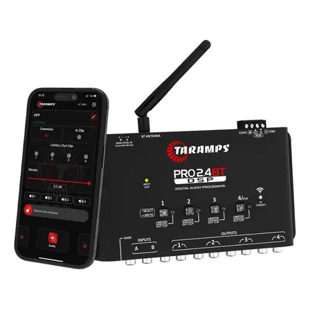 Processor Taramps Pro 2.4bt Bluetooth Manéjalo Desde Cel