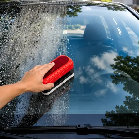 Cepillo Limpia Vidrio Anti Lluvia Empañante Espejo Auto Moto