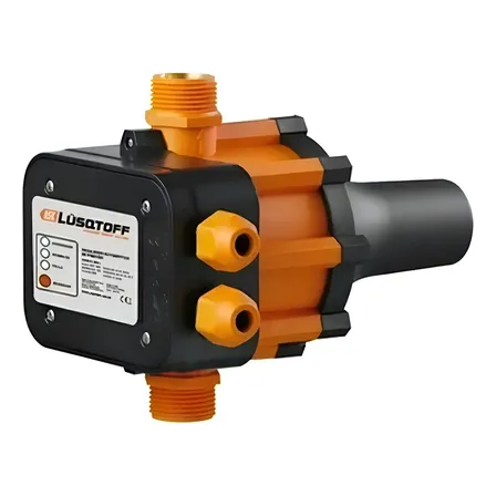 Control Automático Presión Regulador Bomba Agua Lusqtoff Naranja
