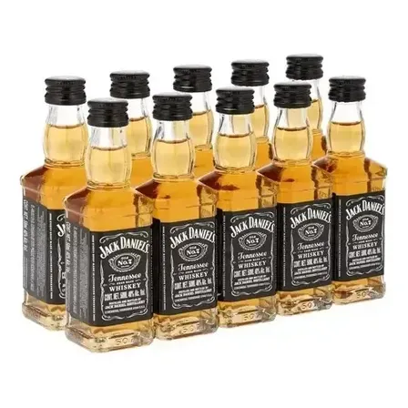 Pack Miniatura Jack Daniels Old N°7 50ml X10 Unidades