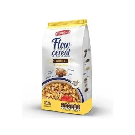 Granola 5 Semilla Flow Cereal Georgalos 320 Gr