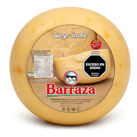 Queso Sardo Estacionado Barraza Artesanal 3.25 Kg