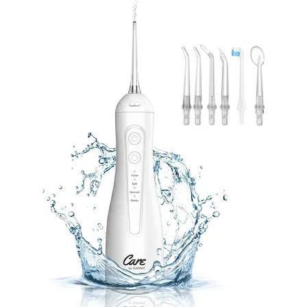Irrigador Bucal Portátil Care By Gadnic 300ml Recargable Blanco