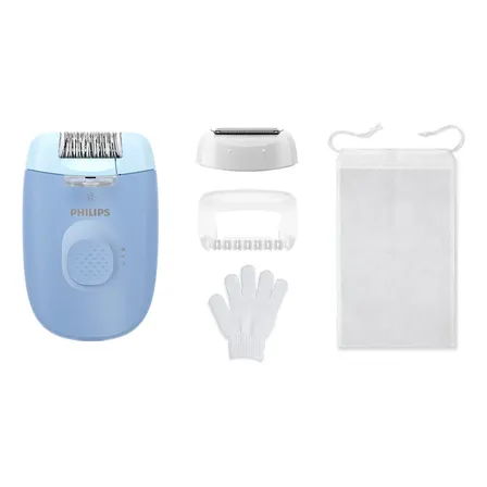 Depiladora Philips Bre247 Azul Claro