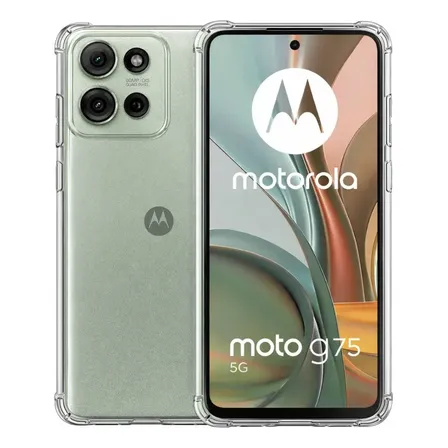 Funda Antigolpes Transparente Para Motorola Moto G75
