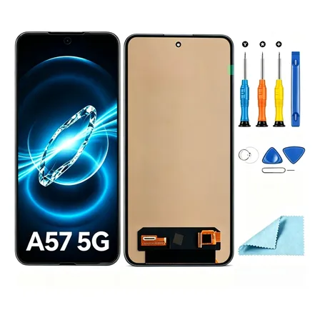 Pantalla Display Compatible A57 Sin Marco Con Kit Negro