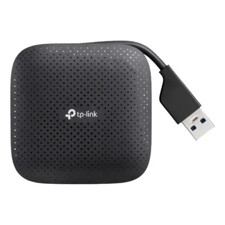 Hub Usb Tp-link Uh400 Super Speed Usb 3.0 4 Puertos Negro